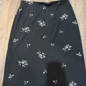 Ann Taylor Black Pencil Skirt